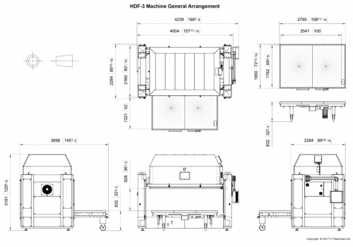 HDF-3 General Arrangement Drawing